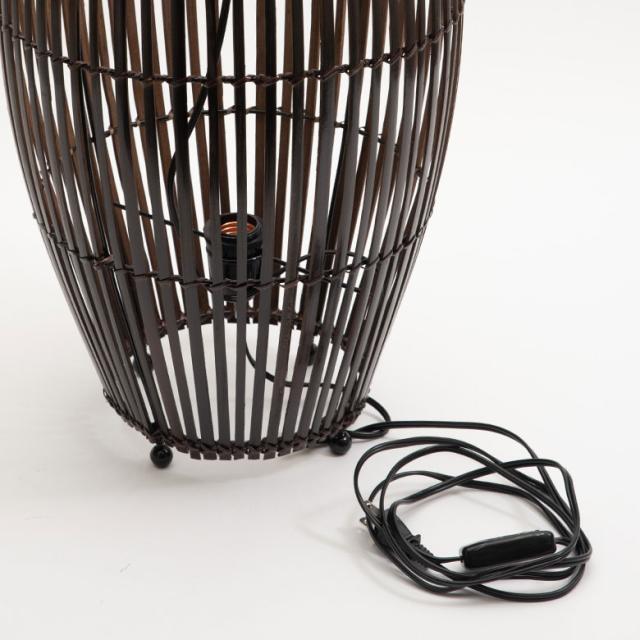 フロアライト コクーンタイプ Lサイズ バンブー製  照明  間接照明 楽天市場】【最大2000円クーポン】 フロアライト コクーンタイプ L