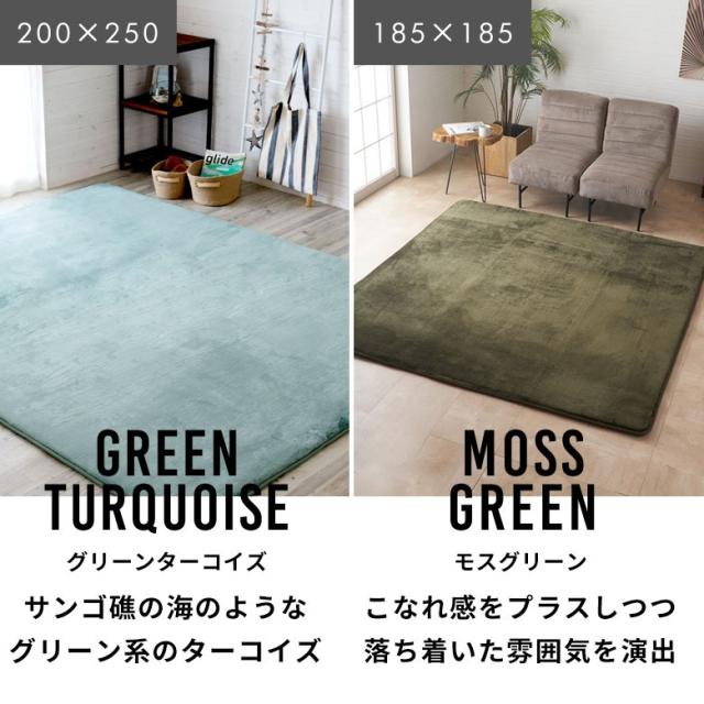 ラグマット カーペット 低反発 130×190cm ラグ リビングラグ マイクロファイバー じゅうたん 厚手 28mm 長方形 t100-130x190の通販は
