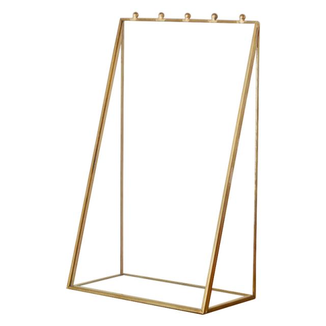 アクセサリーケース ジュエリーケース ネックレス ガラス 真鍮