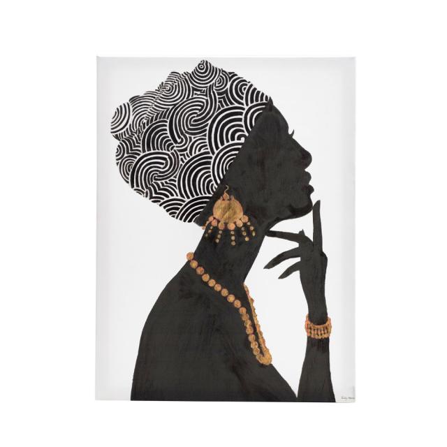 アートパネル 女性 横向き キャンパス 幅37 5cm 高さ50cm アフリカン アート キャンパスアート ファブリック調 キャンバス地 絵画 壁掛の通販はau Pay マーケット アジア工房