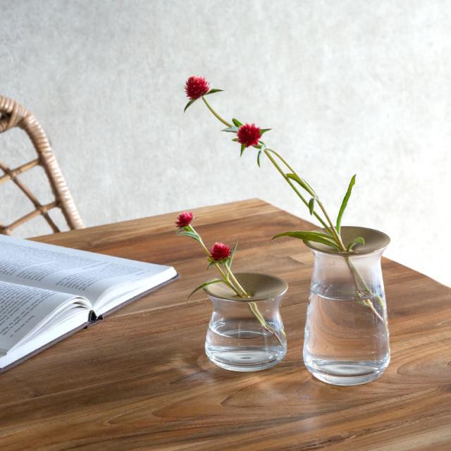 バカラ　ツンドラ　フラワーベース　一輪挿し バカラ ツンドラ フラワーベース 一輪挿し バカラ Baccarat フローラ