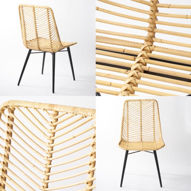 希少　ラタン　Rattan ハイバックチェア　バリ島　ヴィンテージ　2脚　IN 楽天市場】ラタンチェア 白（インテリア・寝具・収納）の通販