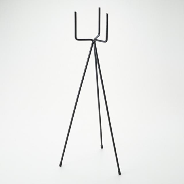 アイアンプランタースタンド ブラック 3段80×奥行60×高さ162cm 2個 アイアンプランタースタンド ブラック 3段80×奥行60×高さ162cm 2個