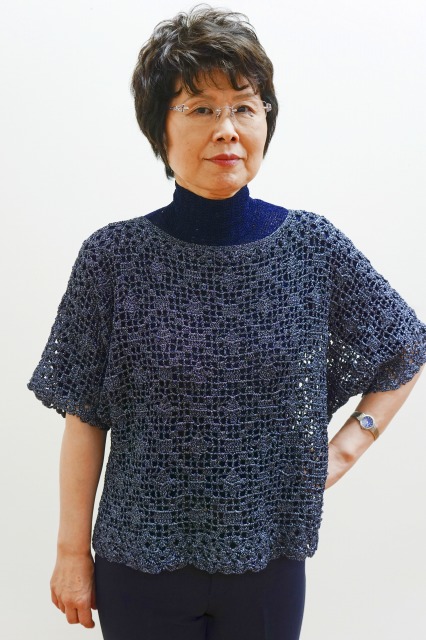 ダイヤモンド ノクターンプル 秋冬 中級者 編み図付 編み物キット の通販はau Pay マーケット 毛糸のプロショップポプラ