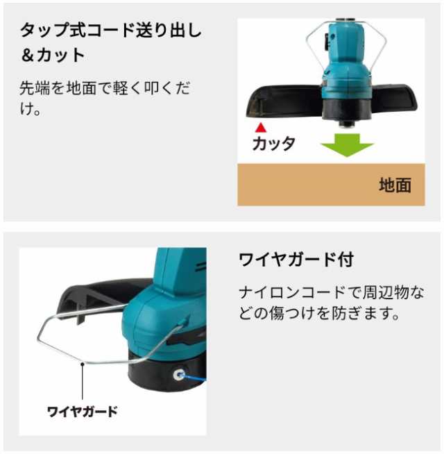 マキタ(makita) 18V充電式草刈機 ナイロンコードタイプ MUR193DSF 18V 3.0Ah【バッテリー/充電器セット】の通販はau  PAY マーケット 高橋本社 au PAY マーケット店 au PAY マーケット－通販サイト