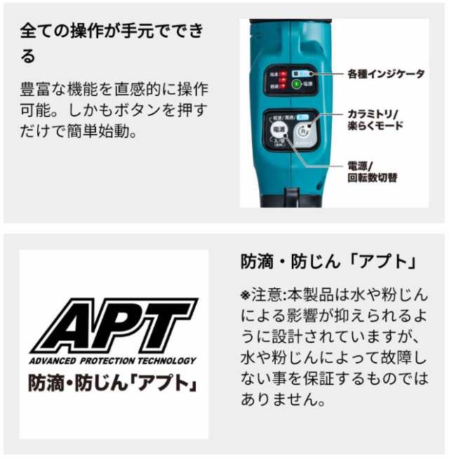 マキタ(makita) 18V充電式草刈機 MUR189DZCP ナイロンコードタイプ 18V【本体のみ】の通販はau PAY マーケット  高橋本社 au PAY マーケット店 au PAY マーケット－通販サイト