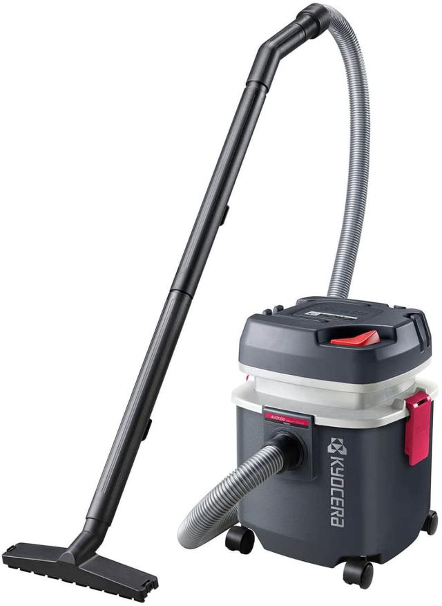 京セラインダストリアルツールズ 乾湿両用 集塵機 乾燥15L 液体12L AVC1100 100V No.683454A