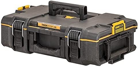 デウォルト(DEWALT) タフシステム2.0 システム収納BOX Sサイズ 工具箱 収納ケース ツールボックス DS165 積み重ね収納  DWST83293-1｜au PAY マーケット