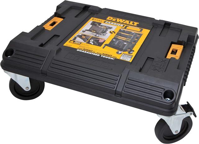 デウォルト(DEWALT) TSTAK キャリアー 工具箱 収納ケース ツールボックス 移動用台車 積み重ね収納 最大積載 100kg DWST17889の通販は