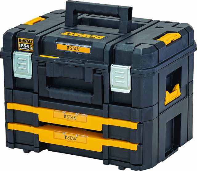 デウォルト(DEWALT) TSTAK 収納ボックス Sサイズ 工具箱 収納ケース