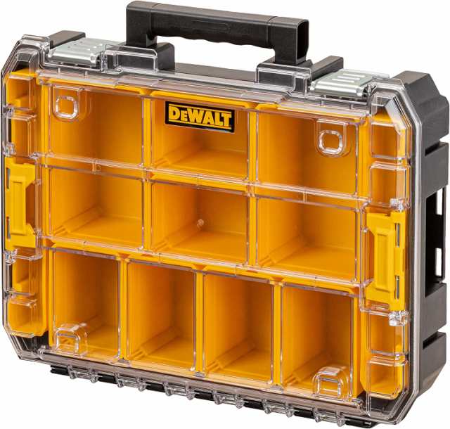 デウォルト(DEWALT) TSTAK オーガナイザー 工具箱 収納ケース ツールボックス 透明蓋 脱着トレー IP54  DWST82968-1の通販はau PAY マーケット - 高橋本社 au PAY マーケット店 | au PAY マーケット－通販サイト