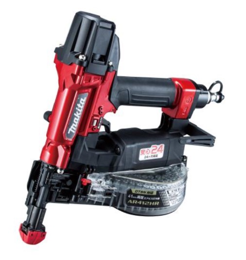 マキタ(makita) AR412HR 高圧エアビス打ち機 赤 41mm連結ビス(コイル)の通販は