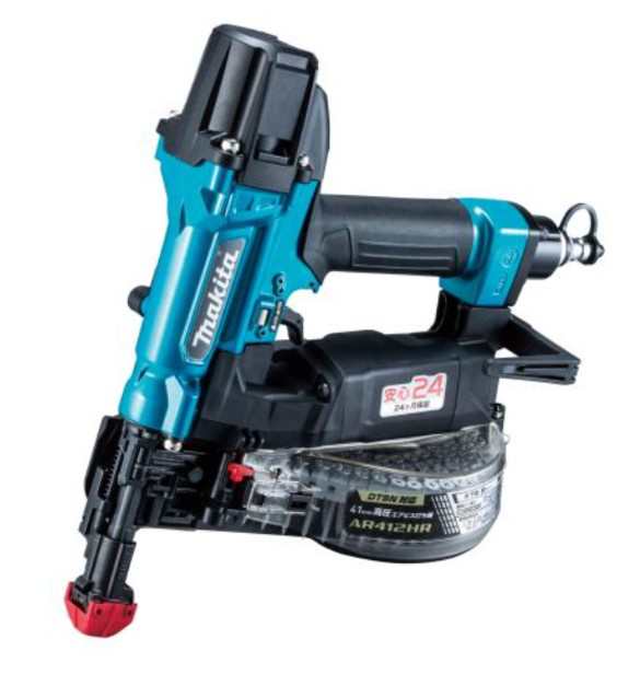 マキタ(makita) AR412HRM 高圧エアビス打ち機 青 41mm連結ビス(コイル)