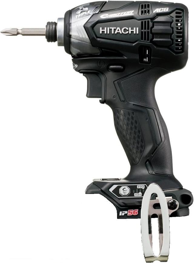 HiKOKI(ハイコーキ) WH14DDL2(NN)(B) コードレスインパクト ストロングブラック〈防塵・耐水〉14.4V 本体のみ