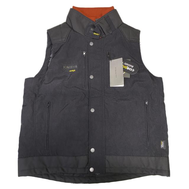 ニックス(KNICKS) 数量限定 ワークベスト 防寒着 ブラック:レッド 3Lサイズ 580588の通販は