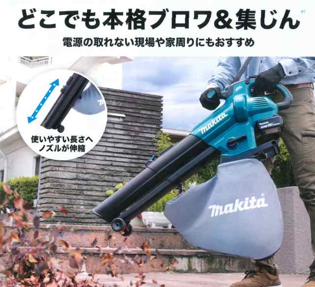 マキタ(makita) ブロワ/集じん機用ワイドノズル A-75524 MUB187D用の