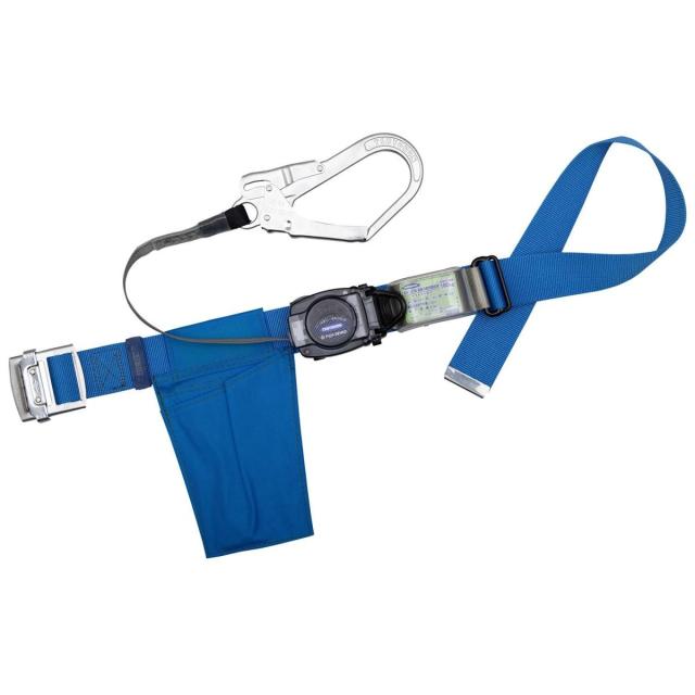 藤井電工 新規格 胴ベルト型安全帯 リトラ 青 Lサイズ TB-RN-590-BL4-L ツヨロン 墜落制止用器具 安全帯の通販は 7,178円