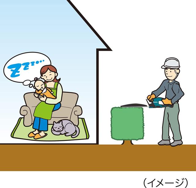 マキタ(makita) 生垣バリカン MUH408DRG 刈込幅400mm 偏角拝み刃仕様 18V【バッテリー/充電器セット】_4