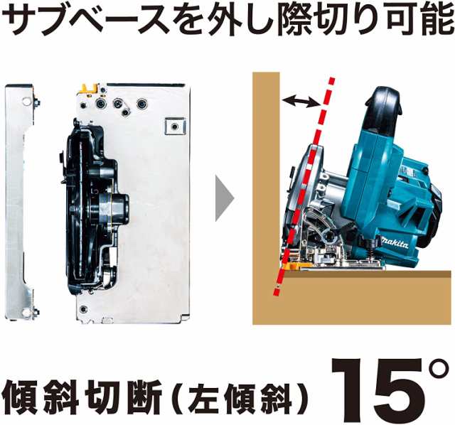 マキタ(makita) HS007GRDXB 黒 125mm充電式マルノコ 40V【無線連動非