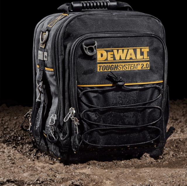 デウォルト(DEWALT) タフシステム2.0 システム 収納 ハーフサイズツールバッグ 積み重ね収納 DWST83524-1