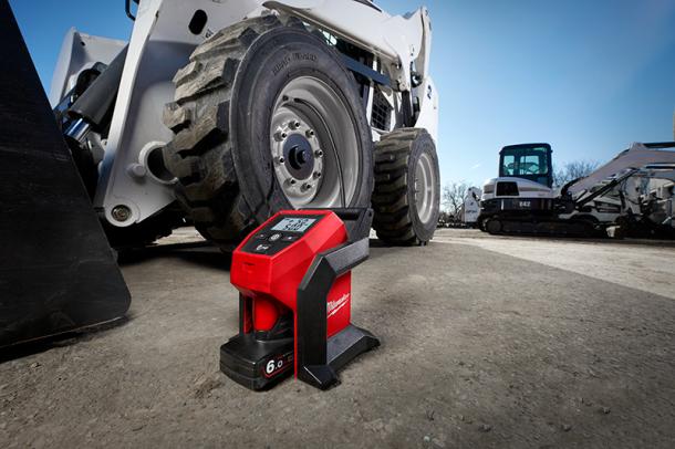 ミルウォーキー M12 BI-0 APJ 充電式空気入れ【本体のみ】最大圧力 8.27BAR / 827 KPA / 120PSI