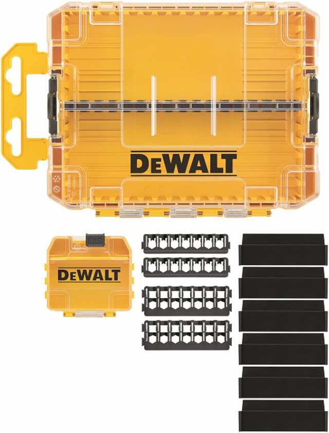 デウォルト(DEWALT) タフケース (中) オーガナイザー 工具箱 収納 