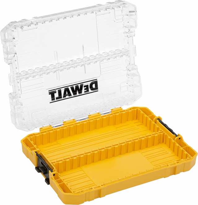 デウォルト(DEWALT) タフケースシック (中) セット オーガナイザー 工具箱 収納ケース ツールボックス 小物入れ 透明蓋  DT70803-QZの通販はau PAY マーケット - 高橋本社 au PAY マーケット店 | au PAY マーケット－通販サイト