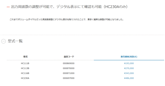 EXEN(エクセン) マイクロ耐水インバータ HC230B コンクリートバイブレーター 200Vの通販はau PAY マーケット - 高橋本社 au  PAY マーケット店 | au PAY マーケット－通販サイト