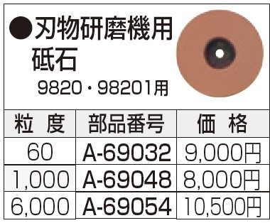 マキタ(makita) 刃物研磨機用砥石 粒度60 (旧:A-24620) A-69032の通販