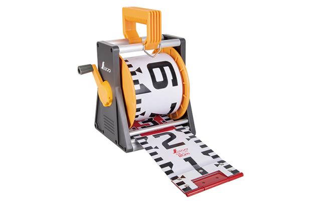 シンワ測定 ロッドテープ ガラス繊維製 20m巾120mm リール付 JIS 77219