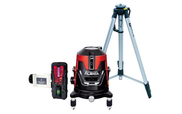 シンワ測定 レーザーロボ LEXIA レッド 21 受光器･三脚セット 70941