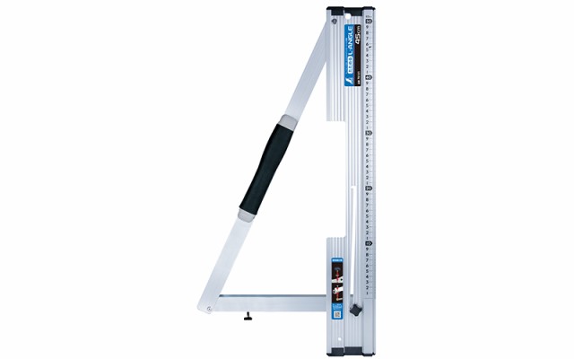 シンワ測定 丸ノコガイド定規 タタメルエルアングル 45cm メートル目盛