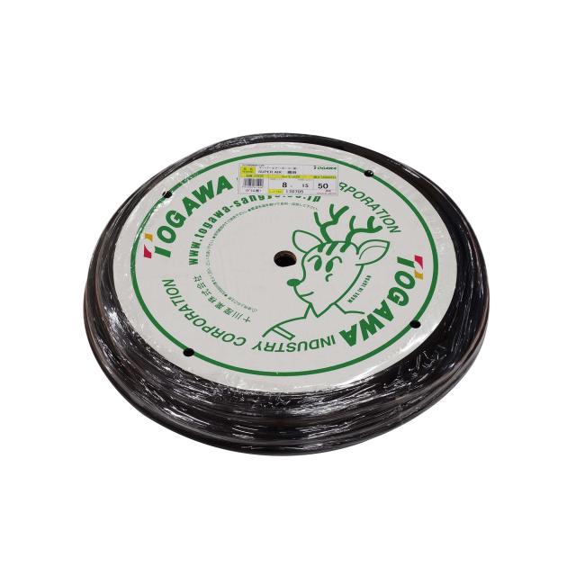 Togawa スーパーエアホース 8x15x50m巻 各種エアツールとコンプレッサとの接続に 新潟精機