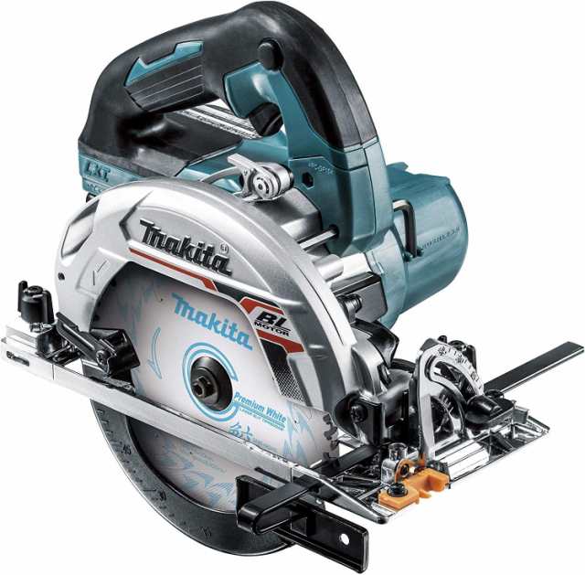 マキタ(makita) HS631DZS 青 165mm 充電式マルノコ 18Ｖ 本体のみ 鮫肌(A-64353)付き 厚切りモデル