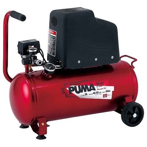 SK11(藤原産業) エアコンプレッサ SR-102 SR-L30MPT-01 タンク容量 30L 小型コンプレッサーの通販は