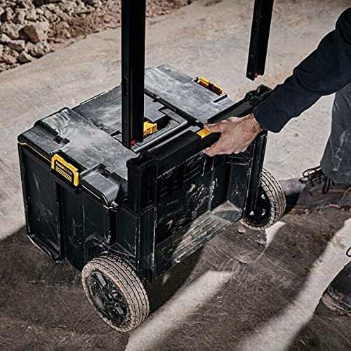 デウォルト(DEWALT) キャリーカート タフシステム2.0 システム収納BOX キャリアー XLサイズ 工具箱 収納ケース ツールボックス  DS450 DWST83295-1の通販はau PAY マーケット - 高橋本社 au PAY マーケット店 | au PAY マーケット－通販サイト