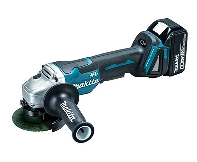 マキタ(Makita) GA408DRG 充電式ディスクグラインダー 18V 6.0Ah (100mmパドルスイッチタイプ)