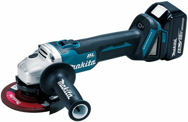 マキタ(makita) GA504DRGXN 充電式ディスクグラインダー 18V 6.0Ah (125mmスライドスイッチタイプ) 新規購入 