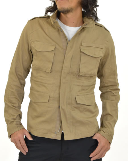 春新作 ミリタリージャケット M65 メンズ フィールドジャケット 綿 コットン ストレッチ ミリタリー ジャケット アメカジ ジャンパー ブの通販はau Pay マーケット メンズファッション専門店 アダマス