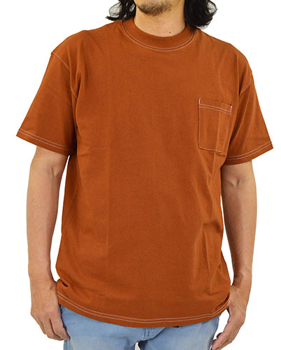 メール便送料無料 代引き除く Tシャツ メンズ 半袖 無地 ポケット付きtシャツ 天竺 配色ステッチ ポケt カットソー Usaコットン 生地の通販はau Pay マーケット メンズファッション専門店 アダマス