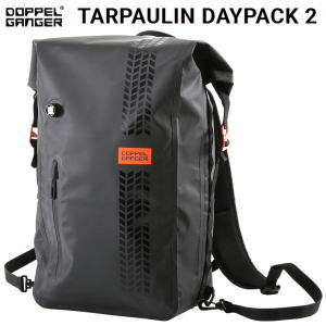 バッグ DOPPELGANGER ターポリンデイパック2 DBT596-BK ブラック ドッペルギャンガー 送料無料の通販は 6,200円