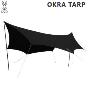DOD タープ テント タープテント ポリコットンタープ ポリコットン生地 オクタゴンタープ アウトドア キャンプ オクラタープ TT8-583-BK ブラック