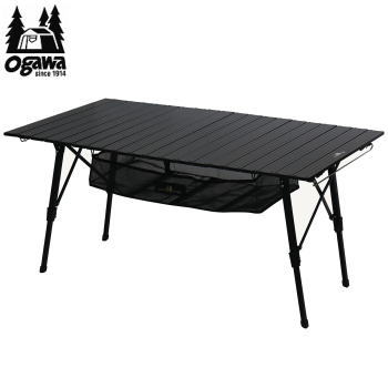 テーブル ogawa オガワ CAMPAL JAPAN ロールテーブルL ブラック 1915 キャンパルジャパン 送料無料の通販は 20,294円