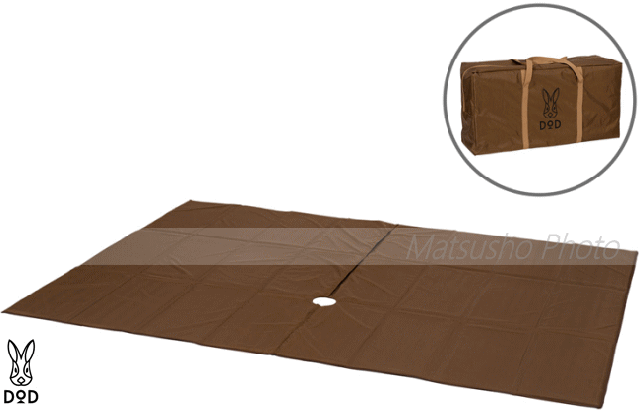 DOD インナーシート MA5-770-BR ブラウン DOD - DOD ワンポールテントM