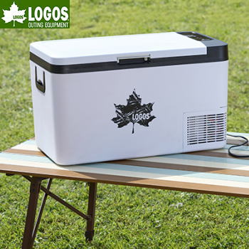 ロゴス 電気冷蔵ボックス ポータブル冷蔵庫 ハードクーラーボックス 携帯冷蔵庫 クーラーボックス 持ち運びできる コンプレッサー式 LOGOS 氷点下電気冷蔵ボックス（AC・DC）74175090