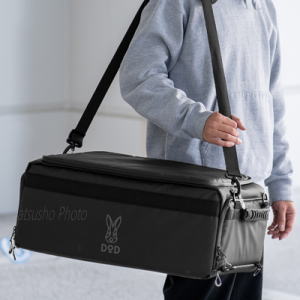 DOD バッグ ボックス形状 ツーリングバッグ 40Lサイズ 箱型バッグ ショルダーバッグ アウトドア キャンプ ハコッチャハコ（40）BG1-036-BK ブラック