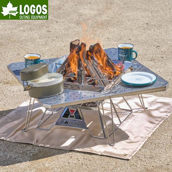 テーブル LOGOS 2WAY囲炉裏タフテーブル 81064132 ロゴス 送料無料