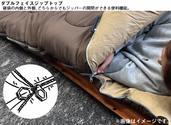 ロゴス 寝袋 シュラフ 封筒型寝袋 封筒型シュラフ うさみみ付 ラビットファータッチシュラフ 丸洗いOK 収納袋付き 連結可能 寝具 アウトドア キャンプ LOGOS 丸洗いラビットファータッチシュラフ・-2（うさみみ付）72600028_16
