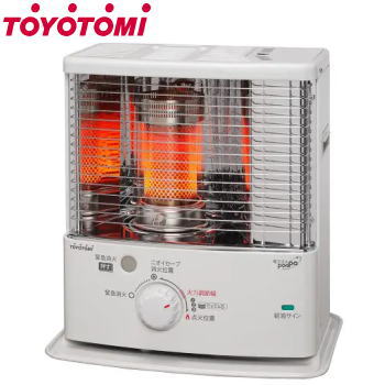 トヨトミ ストーブ 石油ストーブ 反射型石油ストーブ 反射型ストーブ 木造8畳迄 コンクリート10畳迄 でるでる芯 電子点火 こぼれま栓 TOYOTOMI 反射型石油ストーブ RS-S2924（W）ホワイト 木造8畳迄/コンクリート10畳迄