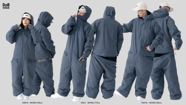 ダブスタック 寝袋 シュラフ 人型寝袋 着替えなし 中綿キルティング 手洗い可能 M L XL ブルーグレー DUBSTACK フトンライダー DSN-HS01 メーカー直送_1